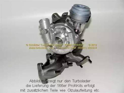 Schlütter Turbolader PRO-01640 - Kompresors, Turbopūte autospares.lv