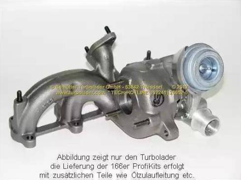 Schlütter Turbolader PRO-01640 - Kompresors, Turbopūte autospares.lv