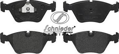 SCHNIEDER AUTOTECH SBP008-971 - Тормозные колодки, дисковые, комплект www.autospares.lv