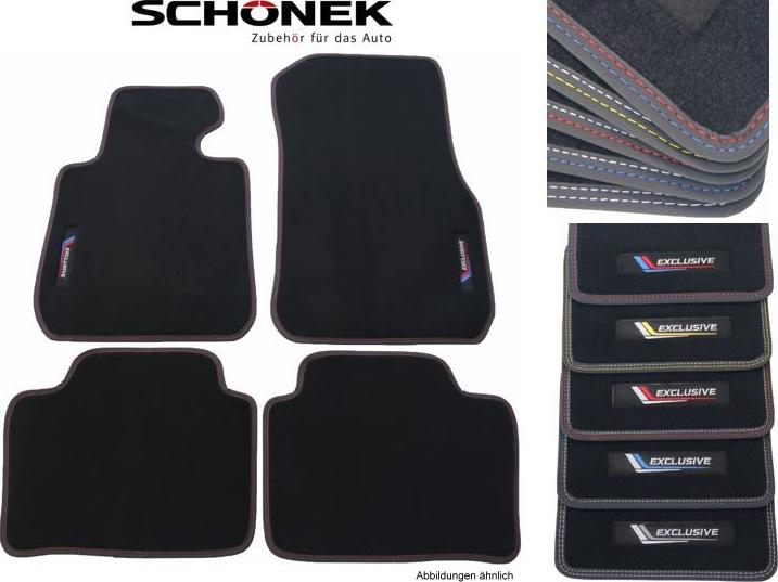 SCHOENEK  13.61141.9 - Paklājiņu komplekts www.autospares.lv