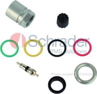 Schrader 5005 - Repair Kit, wheel sensor (tyre pressure control system) www.autospares.lv