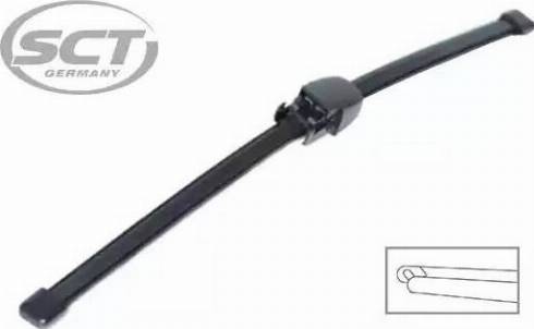 SCT-MANNOL 9487 REAR WIPER - Stikla tīrītāja slotiņa www.autospares.lv