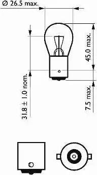 SCT-MANNOL 202075 - Bulb, auxiliary stop light www.autospares.lv