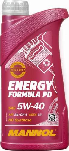 SCT-MANNOL Energy Formula PD 5W40 - Motoreļļa www.autospares.lv