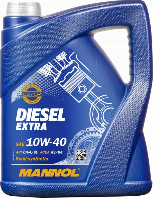 SCT-MANNOL Gasoil Extra 10W-40 - Motoreļļa www.autospares.lv