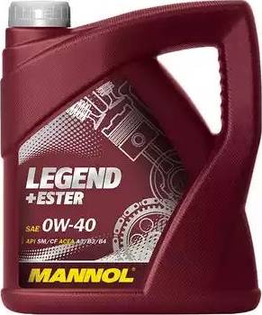 SCT-MANNOL Legend+Ester 0W-40 - Motoreļļa www.autospares.lv