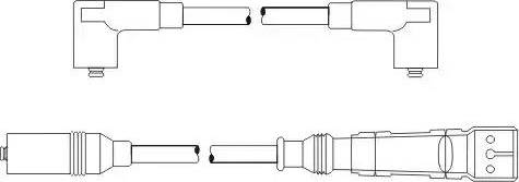 SCT-MANNOL PS 6561 - Augstsprieguma vadu komplekts www.autospares.lv