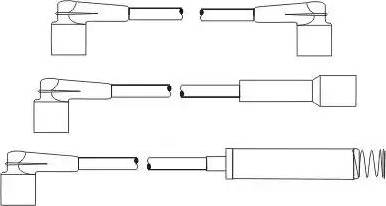 SCT-MANNOL PS 6581 - Augstsprieguma vadu komplekts www.autospares.lv