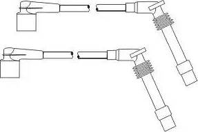 SCT-MANNOL PS 6672 - Augstsprieguma vadu komplekts www.autospares.lv