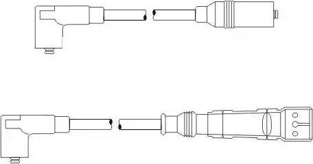 SCT-MANNOL PS 61149 - Augstsprieguma vadu komplekts autospares.lv