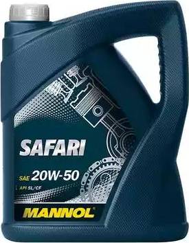 SCT-MANNOL Safari 20W-50 - Motoreļļa www.autospares.lv