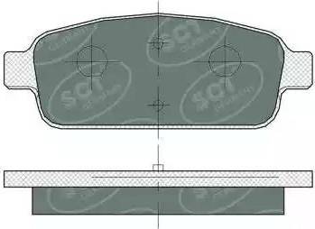 Herth+Buss Jakoparts J3610905 - Тормозные колодки, дисковые, комплект www.autospares.lv