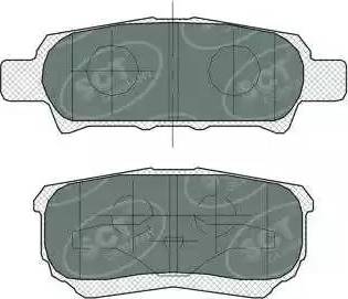 SCT-MANNOL SP 373 PR - Тормозные колодки, дисковые, комплект www.autospares.lv