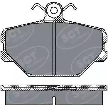 Woking 364300 - Bremžu uzliku kompl., Disku bremzes autospares.lv