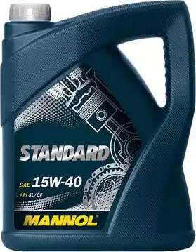 SCT-MANNOL Standard 15W-40 - Motoreļļa www.autospares.lv