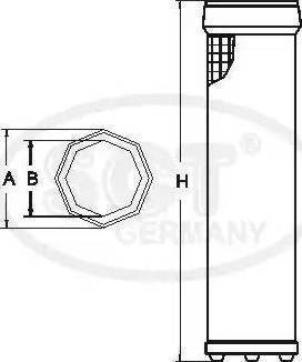 SCT-MANNOL SW 3829 - Sekundārā gaisa filtrs www.autospares.lv