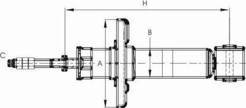 SCT-MANNOL Z 1835G - Shock Absorber www.autospares.lv