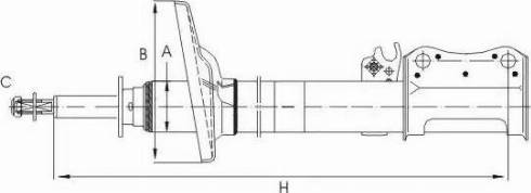 SCT-MANNOL Z 3088L - Амортизатор www.autospares.lv