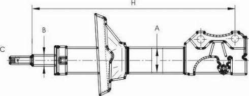 SCT-MANNOL Z 3884G - Амортизатор www.autospares.lv