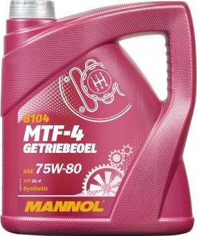 SCT-MANNOL MN8104-4 - Transmission Oil www.autospares.lv