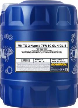 SCT-MANNOL MN8112 - Transmisijas eļļa www.autospares.lv