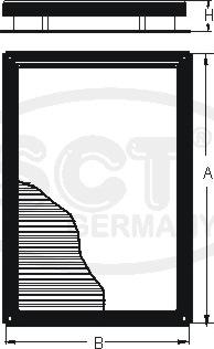 SCT-MANNOL SA 1155 - Filtrs, Salona telpas gaiss www.autospares.lv