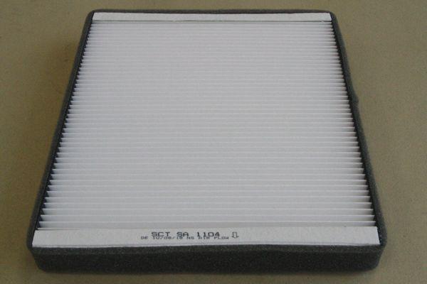 SCT-MANNOL SA 1104 - Filter, interior air www.autospares.lv