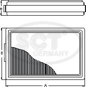 SCT-MANNOL ST 6003 - Fuel filter www.autospares.lv