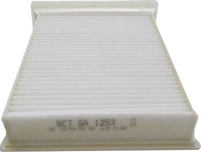 SCT-MANNOL SA 1253 - Filtrs, Salona telpas gaiss www.autospares.lv