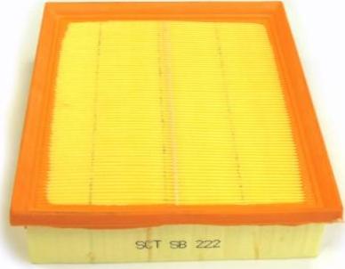 SCT-MANNOL SB 222 - Air Filter, engine www.autospares.lv