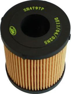 SCT-MANNOL SH 4797 P - Eļļas filtrs autospares.lv