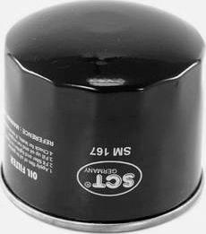 SCT-MANNOL SM 167 - Oil Filter www.autospares.lv