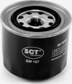 SCT-MANNOL SM 167 - Oil Filter www.autospares.lv