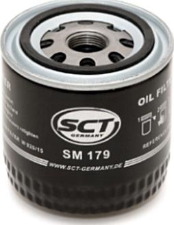 SCT-MANNOL SM 179 - Eļļas filtrs www.autospares.lv