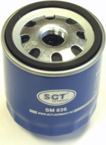 SCT-MANNOL SM 836 - Eļļas filtrs www.autospares.lv