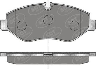 OEMparts A054207020 - Bremžu uzliku kompl., Disku bremzes autospares.lv