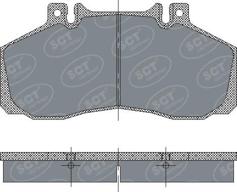 SCT-MANNOL SP 230 - Bremžu uzliku kompl., Disku bremzes www.autospares.lv