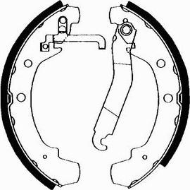 SCT-MANNOL SS 514 - Bremžu loku kompl., Stāvbremze www.autospares.lv