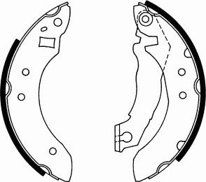 SCT-MANNOL SS 531 - Bremžu loku kompl., Stāvbremze www.autospares.lv