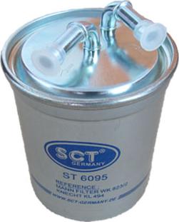 SCT-MANNOL ST 6095 - Degvielas filtrs www.autospares.lv