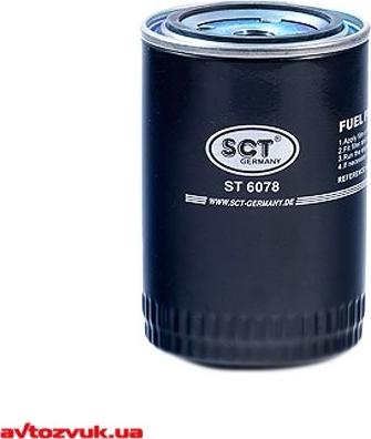 SCT-MANNOL ST 6078 - Fuel filter www.autospares.lv