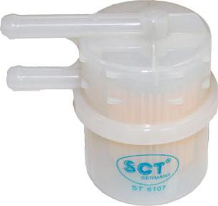 SCT-MANNOL ST 6107 - Degvielas filtrs autospares.lv