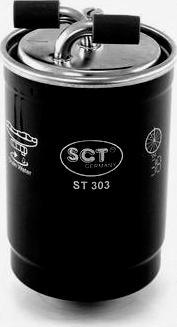 SCT-MANNOL ST 303 - Fuel filter www.autospares.lv