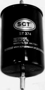 SCT-MANNOL ST 374 - Fuel filter www.autospares.lv