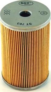 SCT-MANNOL ST 703 - Degvielas filtrs www.autospares.lv