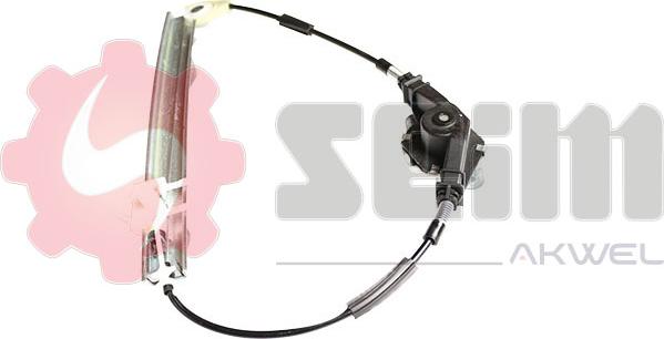 Seim 902525 - Stikla pacelšanas mehānisms www.autospares.lv