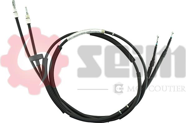 Seim 805002 - Cable, parking brake www.autospares.lv