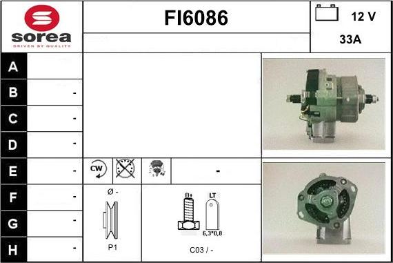 Sera FI6086 - Ģenerators autospares.lv