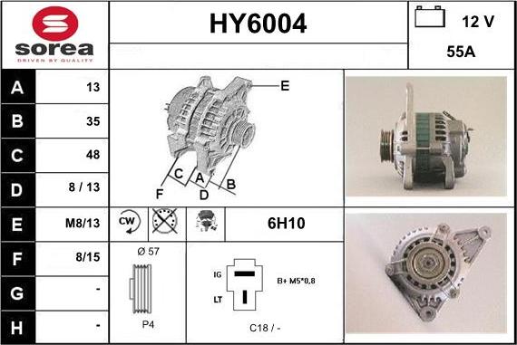 Sera HY6004 - Ģenerators autospares.lv