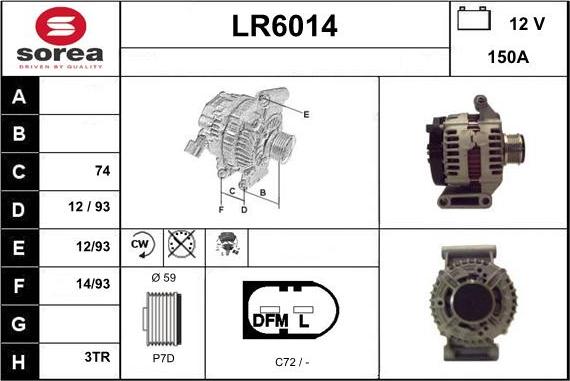 Sera LR6014 - Ģenerators autospares.lv